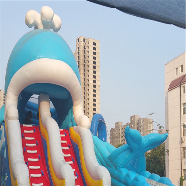 西城充气水上滑梯